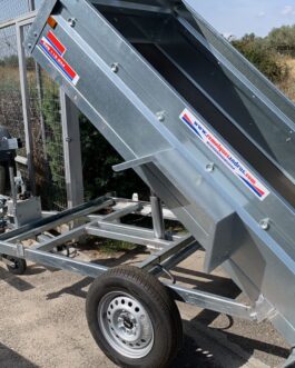 Remolque basculante manual hidráulico