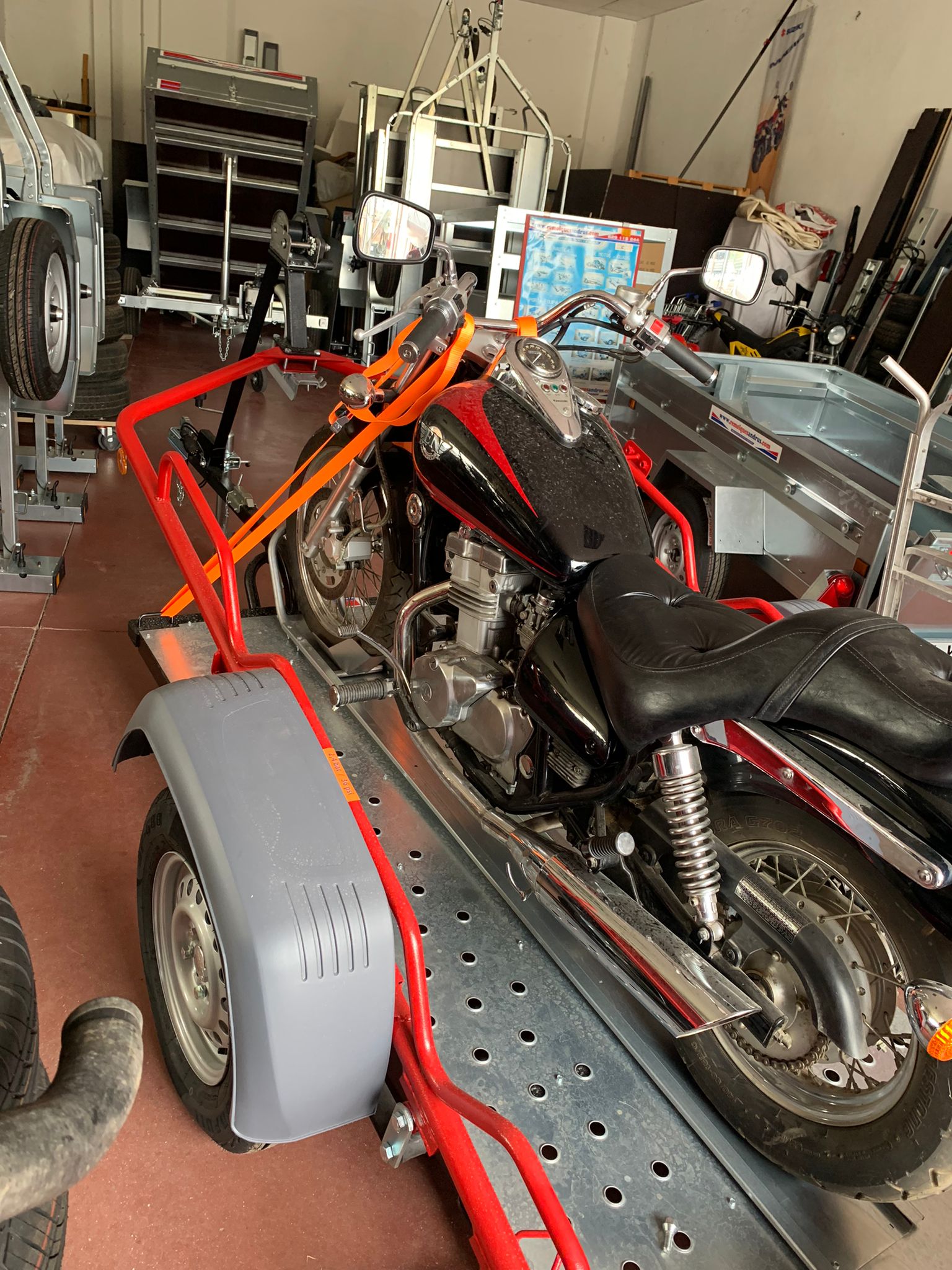 Remolque Para Moto Pesada Remolques Andrus Remolque Para Moto Pesada Remolques Andrus